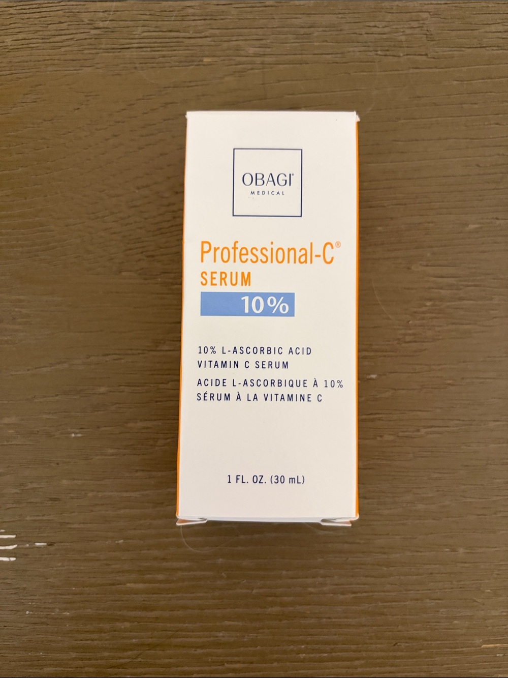 Obagi Professional-C Serum — White & Orange Packaging